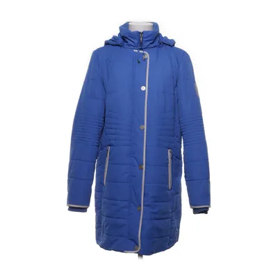 Winter coat (Blue) from Fiora Blue Acrylic, Elastane, Polyester