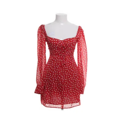 Klänning (Röd, Flerfärgad) från Adore Polyester