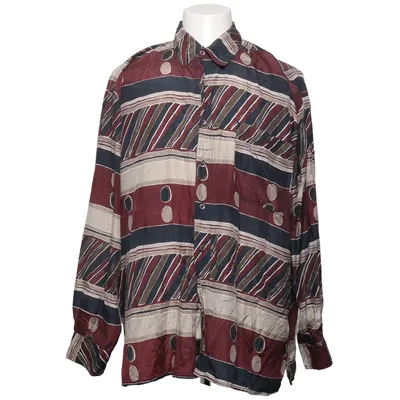 Shirt (Rood, Blauw, Beige, Meerkleurig) van Bogari Zijde