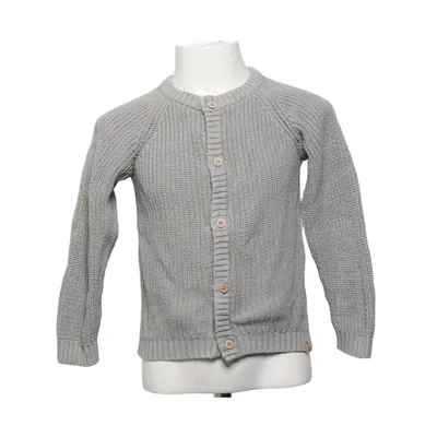 Cardigan (Grijs) van Lil' Atelier Organisch katoen