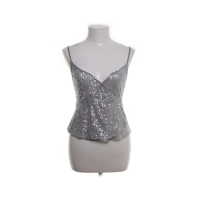 Crop top (Gray) from Zara Elastane, Polyester