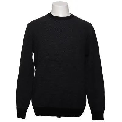 Strickpullover (Schwarz, Grau) von Ferrante Merinowolle