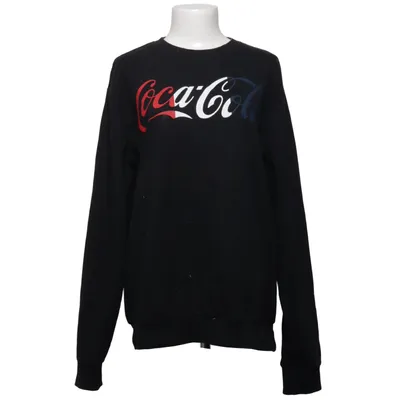 Sweatshirt (Noir) de Coca Cola Coton, Polyester