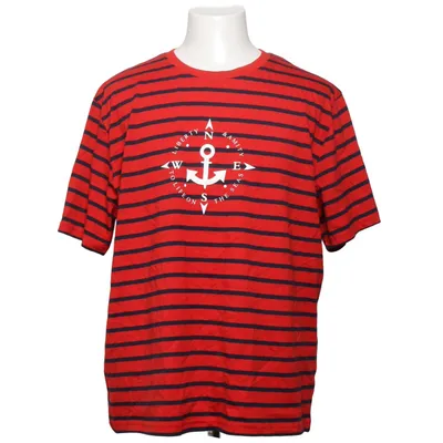 T-shirt (Rood, Blauw) van Coop Katoen