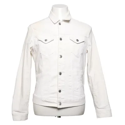 Jeansjacke (Weiß) von Emilio Denim Baumwolle, Elasthan
