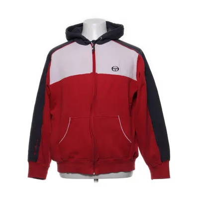 Huvtröja (Röd, Vit, Grå) från Sergio Tacchini Bomull, Polyester
