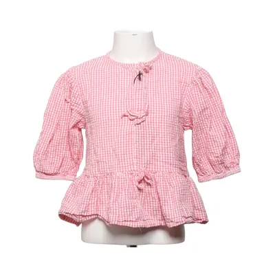 Haut (Rose, Blanc) de Lindex Coton