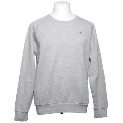 Collegetröja (Grå) från Adidas Bomull, Polyester