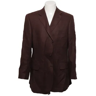 Blazer (Marron) de Rover & Lakes Coton, Lin, Polyester
