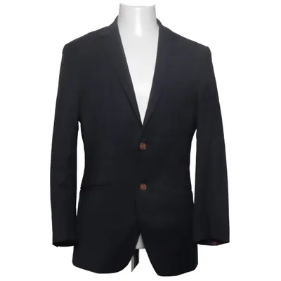 Blazer (Zwart) van Bertoni Lyocell, Polyester, Wol