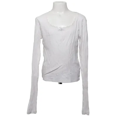 Blouse (Blanc) de H&M Coton