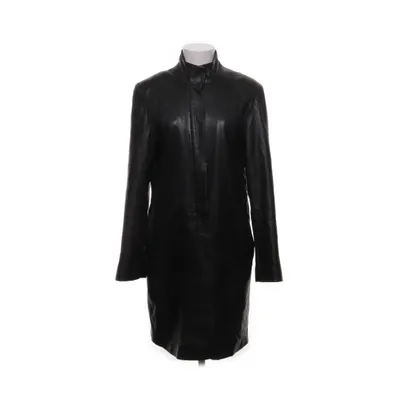 Leather coat (Green) from Clan Leather, Viscose