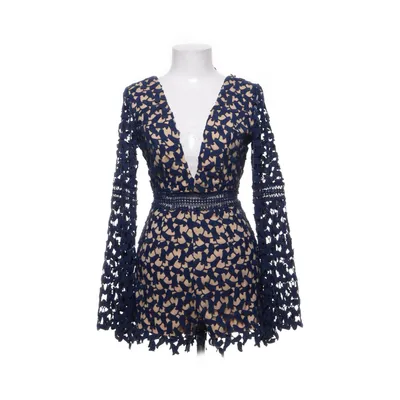 Jumpsuit (Blauw, Beige) van Love Triangle Polyester