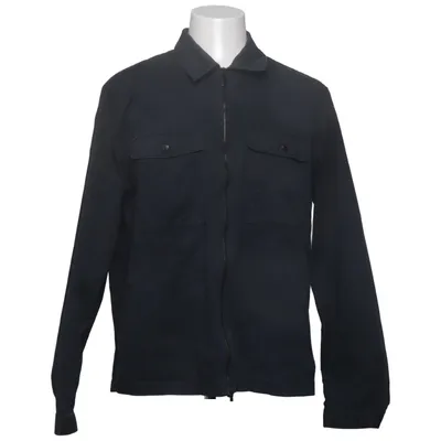 Overshirt (Black) from Visual Clothing Project Cotton, Elastane