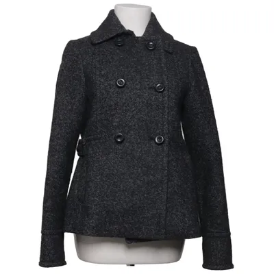 Skepparkavaj (Grå) från Massimo Dutti Polyamid, Viskos, Ull