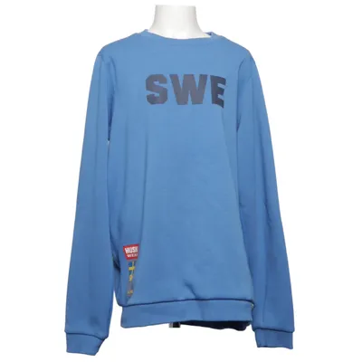 Collegetröja (Blå) från Huski Wear Bomull, Elastan, Polyester