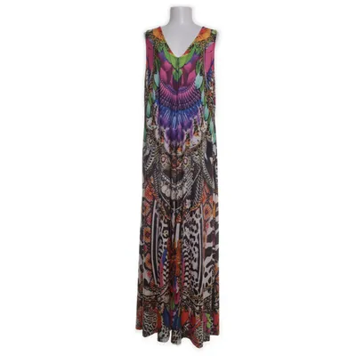 Maxi dress (Red, Pink, Multicolored) from Bodyflirt Boutique Elastane, Polyester