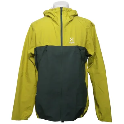Outdoor jacket (Yellow, Gray) from Haglöfs Recycled polyester