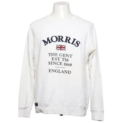 Sweatshirt (Wit) van Morris Gent's Katoen