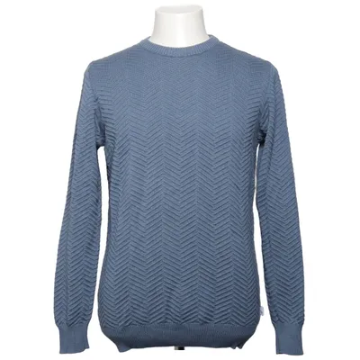 Sweater (Blå) fra Kronstadt Akryl, Bomuld