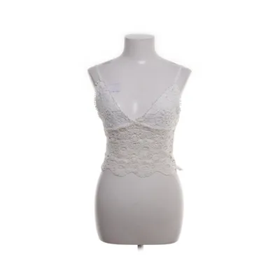 Crop top (Wit) van Zara Polyester