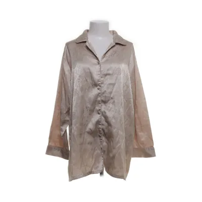 Pyjamasskjorta (Beige) från XLNT Woman Bomull, Polyester