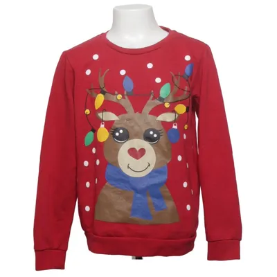Julesweater (Rød, Flerfarvet) fra Merry Christmas Bomuld, Polyester