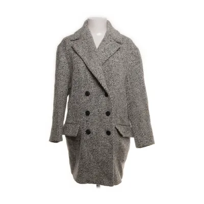 Jas (Zwart, Wit) van Zara Basic Outerwear Wol, Acryl, Polyester