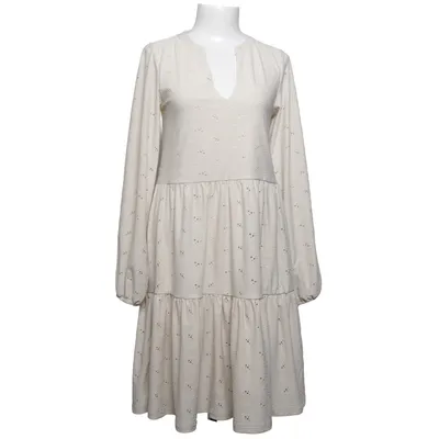 Dress (Beige) from VILA Elastane, Polyester