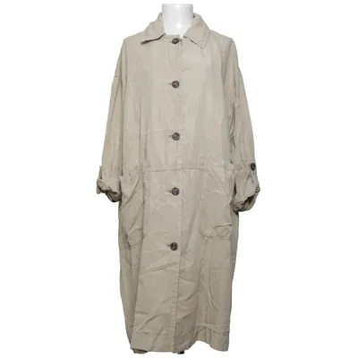 Mantel (Beige) von Zara Leinen, Lyocell