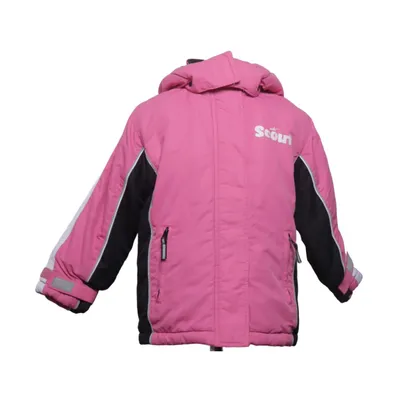 Ski jacket (Pink, Black) from Scout Polyester