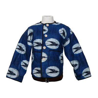Jacket (Blue, White, Multicolored) from Mixed Grill Banjul