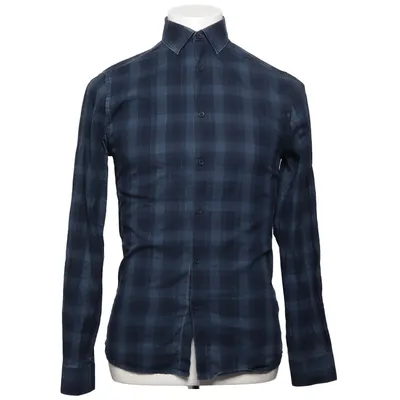Flannel shirt (Blue, Gray) from Emilio Denim Cotton