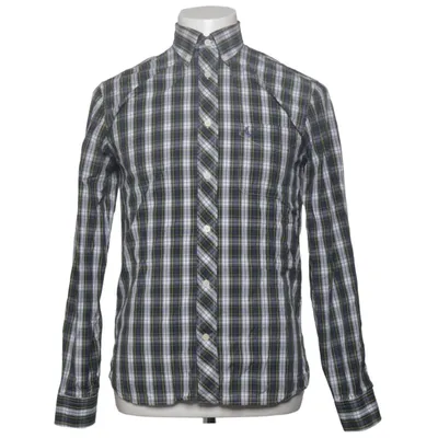 Skjorte (Grøn, Blå, Hvid) fra Fred Perry Bomuld