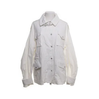 Denim jacket (White) from Jus de Pom Cotton, Polyester