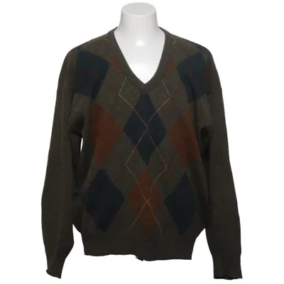 Pullover (Grøn, Flerfarvet) fra Wolsey Uld