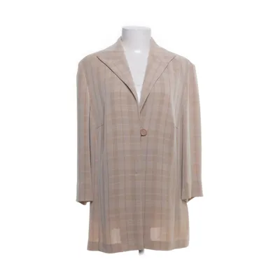 Blazer (Beige, Multicolored) from Frankenwälder Polyester, Polyurethane