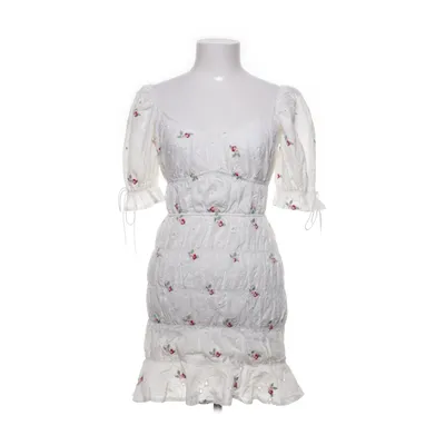 Klänning (Vit, Röd) från Missguided Bomull, Polyester