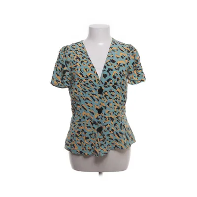 Peplum top (Turquoise, Meerkleurig) van River Island Viscose