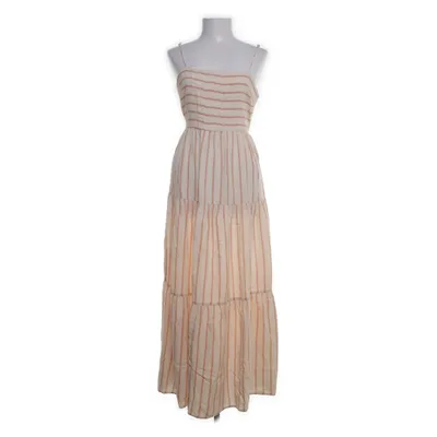 Maxi jurk (Beige) van Mango Katoen, Linnen, Viscose