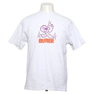 T-shirt (Wit) van Buttergoods Katoen