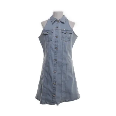 Denim jurk (Blauw) van Wrangler Katoen, Elastaan, Polyester
