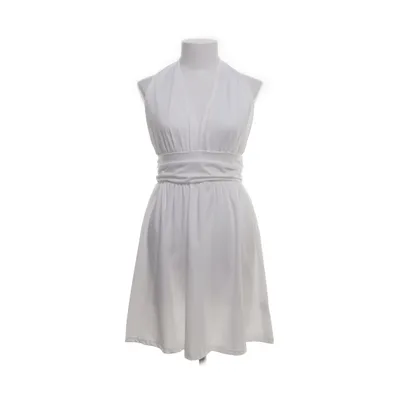 Klänning (Vit) från Shein Elastan, Polyester