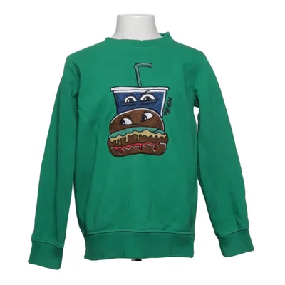 Sweatshirt (Grøn, Flerfarvet) fra The New Økologisk bomuld, Polyester