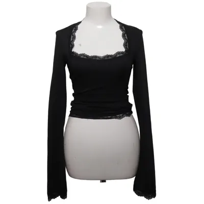 Top (Zwart) van Venderby's Elastaan, Polyester