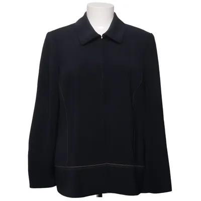 Blazer (Zwart) van Frankenwälder Acetaat, Polyester