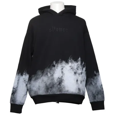 Huvtröja (Svart, Grå) från Cropp Bomull, Polyester