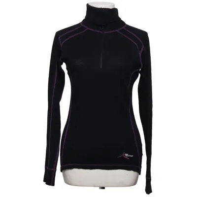 Unterziehshirt (Schwarz, Lila) von High Mountain Merinowolle