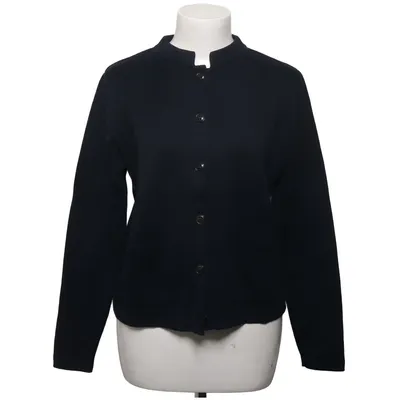Cardigan (Blå) fra Sibin/Linnebjerg Akryl, Merinould