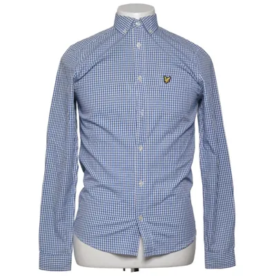 Button down shirt (Blue, White) from Lyle & Scott Cotton